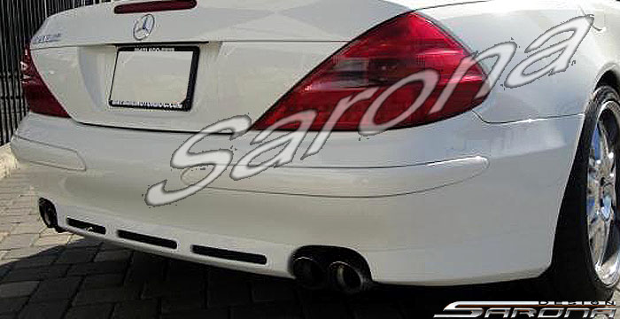 Custom Mercedes SL  Convertible Rear Bumper (2003 - 2012) - $590.00 (Part #MB-064-RB)